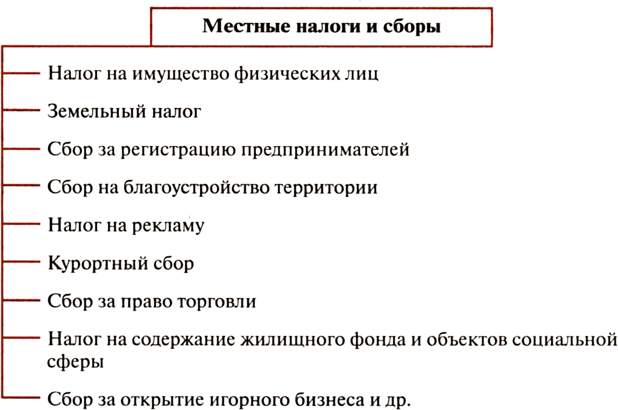 Реферат: Виды налогов в Российской Федерации